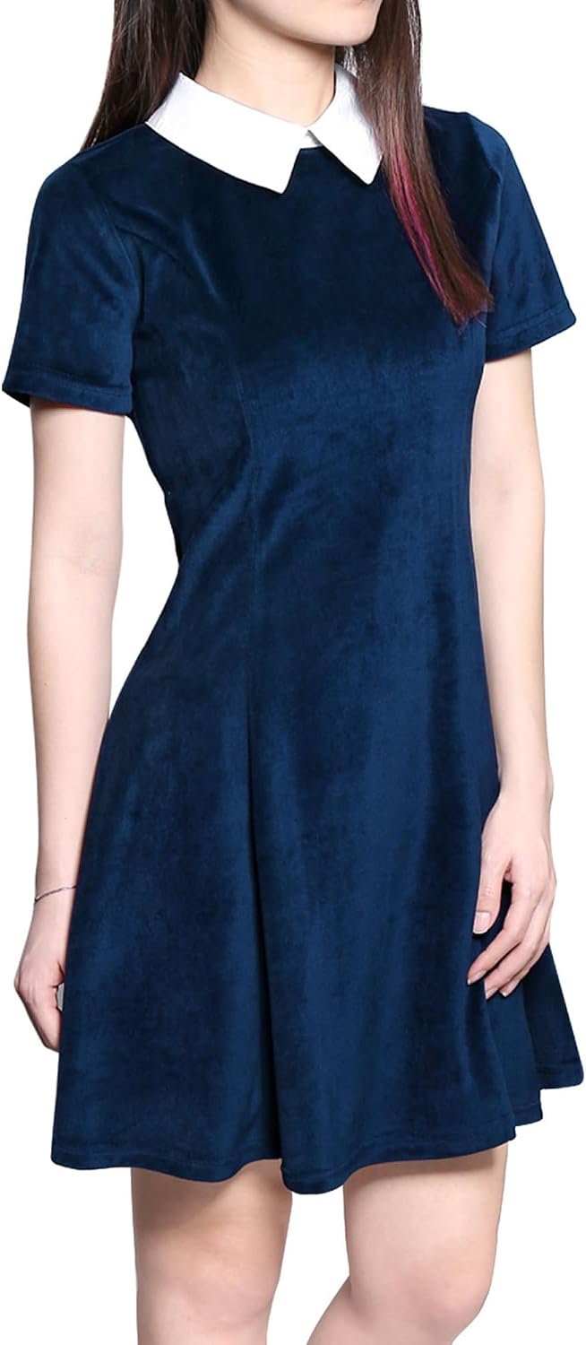Allegra K dam Vintage Dress A-linje