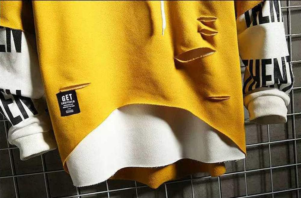 Hello MrLin Herrarmode Techwear Hip Hop Kapuzenpullover Japanischer Streetwear Patchwork Urban Jumper