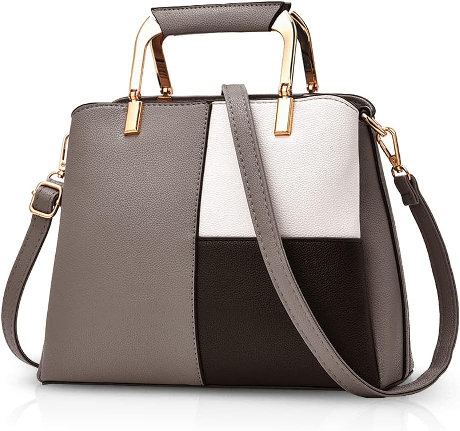 NICOLE&DORIS Dam axelväskor enkel axelväska crossbody messengerväska väska all satchel väska för dam PU läder