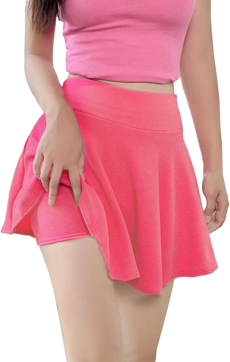 Dam Sommarklänning Plus Size Casual Koreansk Version Plisserad Kjol