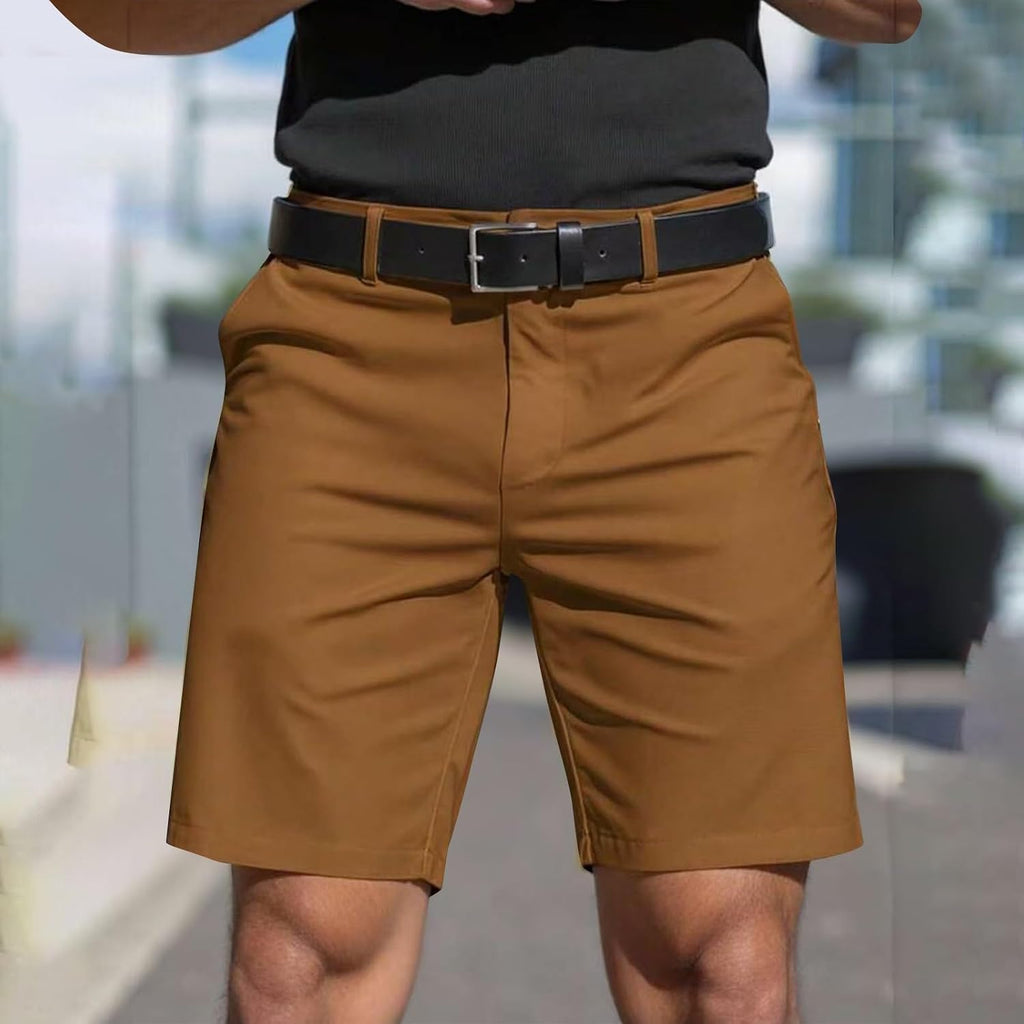 Herr Lagerarbete Shorts Plock Man Hållbar Slitstark Andas Elastisk Midja Förstärkt Fickor