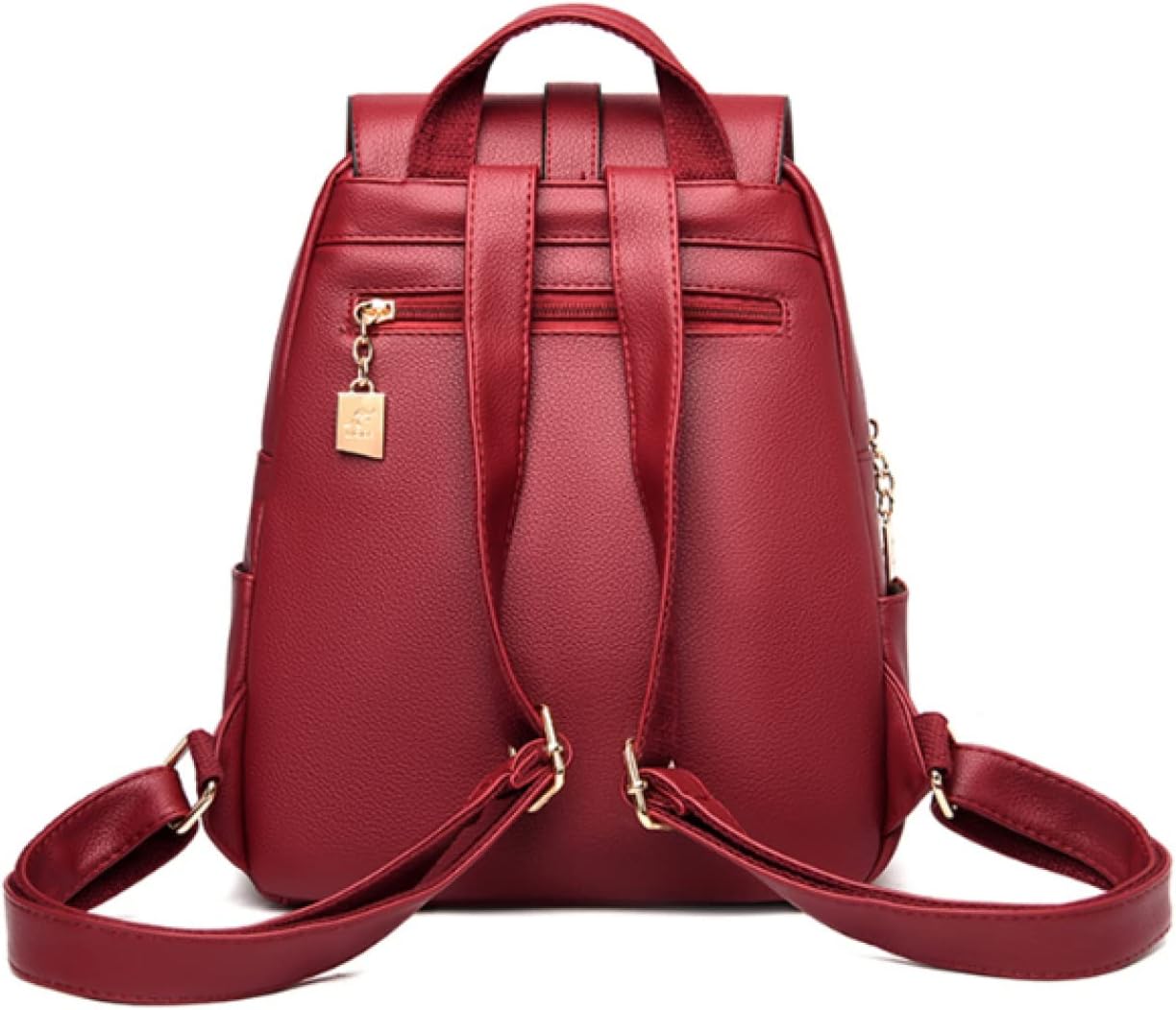 Backpack Purse Women Shoulder Bags Leather Backpacks Female Dayback Large Capacity School Bag For Girls,Blue,24 * 14 * 30CM