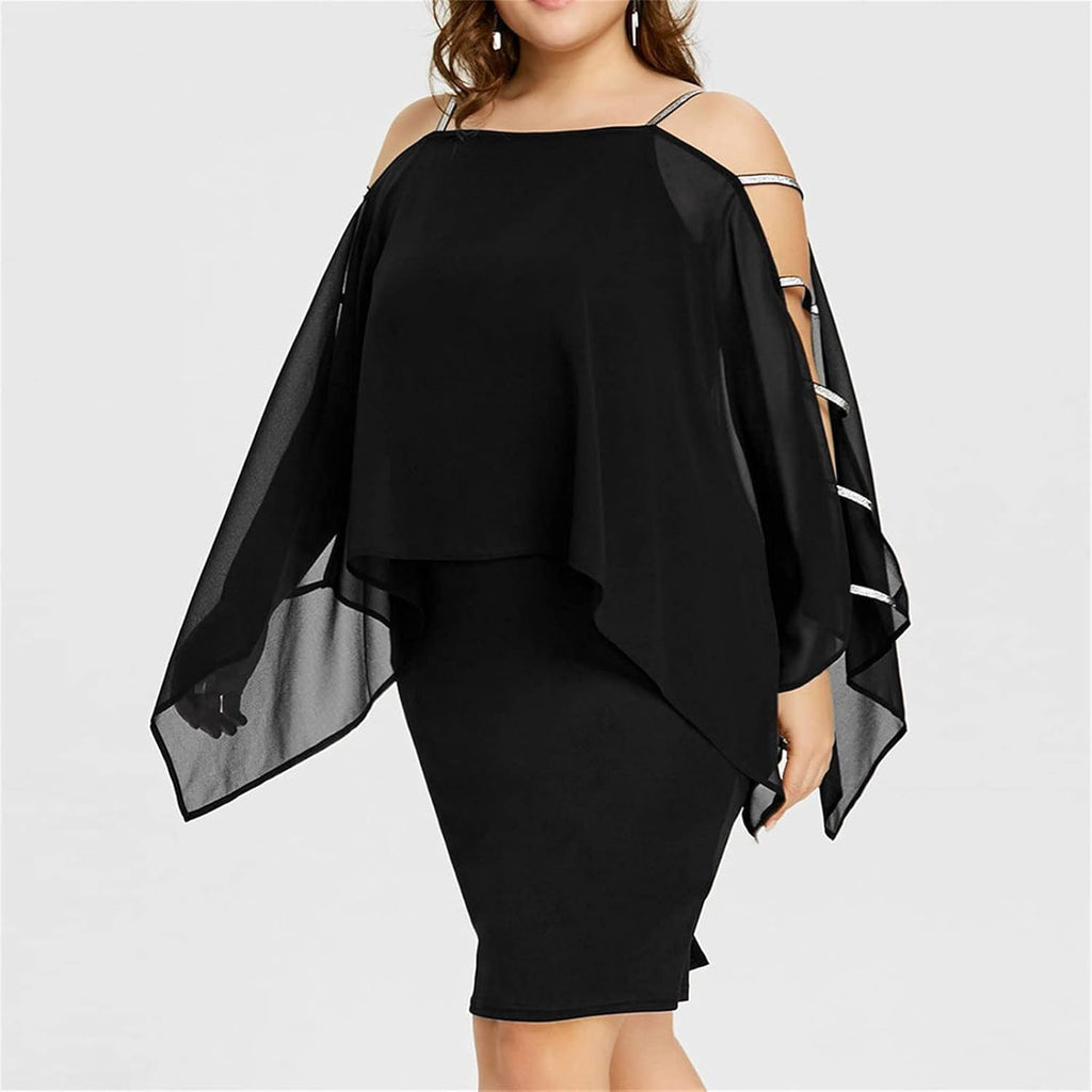 Klänningar för kvinnor kvinnor plus size bröllop gäst spets swingklänning retro halvärm axellös kväll bal midi-klänning maxiklänningar för kvinnor