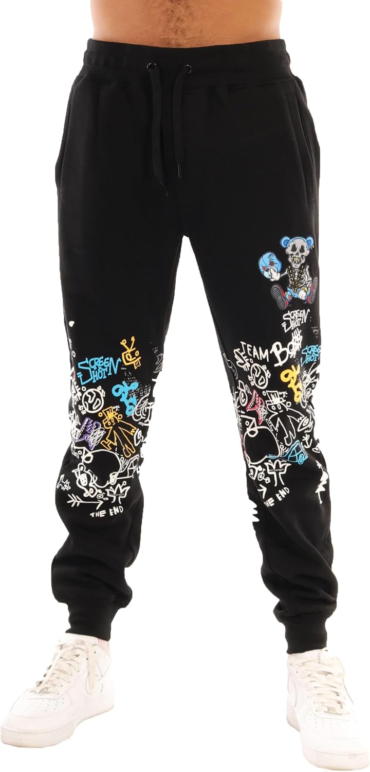SCREENSHOT Herr Hip Hop Premium Slim Fit Track Byxor