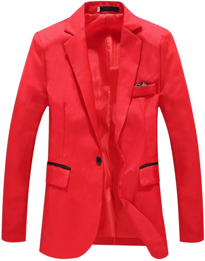Générique Kostymjacka för män elegant formell kavaj bröllop business smal passform klassisk chic kontor ceremoni modern kavaj jacka herr A25
