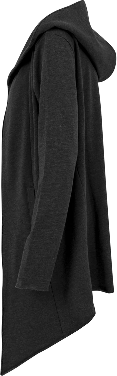 Urban Classics herr Lång huva öppen kant kofta Cardigan-tröja (1-pack)