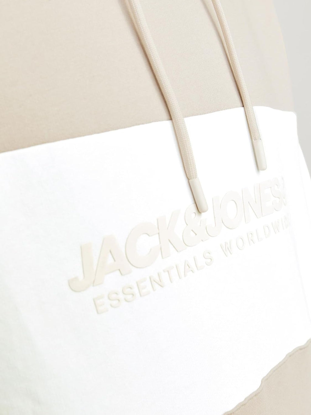 JACK&JONES JJELEGACY Blocking Sweat Hood NOOS, Månstrål/detalj: blockering, S