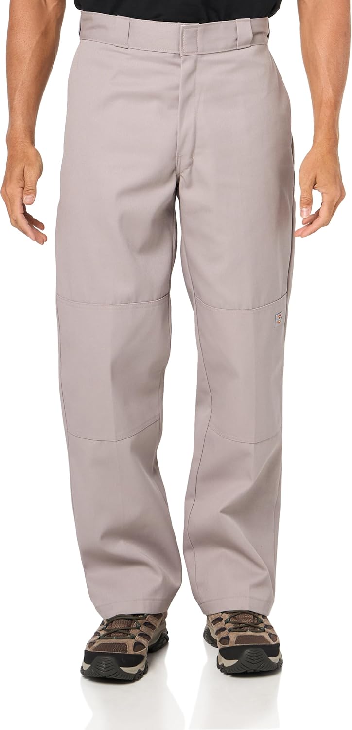 Dickies Double Knee-arbetsbyxor för män, lös passform, stora-långa
