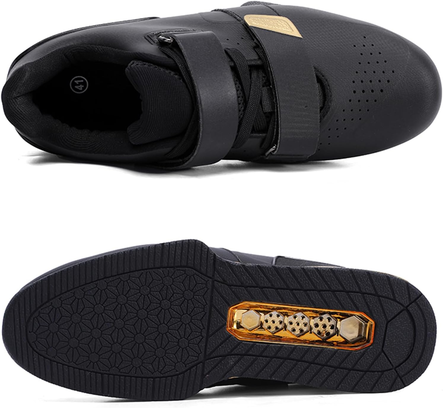 Tyngdlyftningsskor för män, Styrkelyft Bodybuilding Squat Skor Gym Cross Trainers Skor
