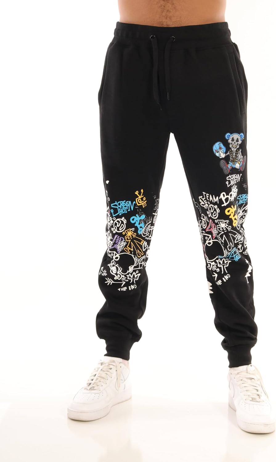 SCREENSHOT Herr Hip Hop Premium Slim Fit Track Byxor