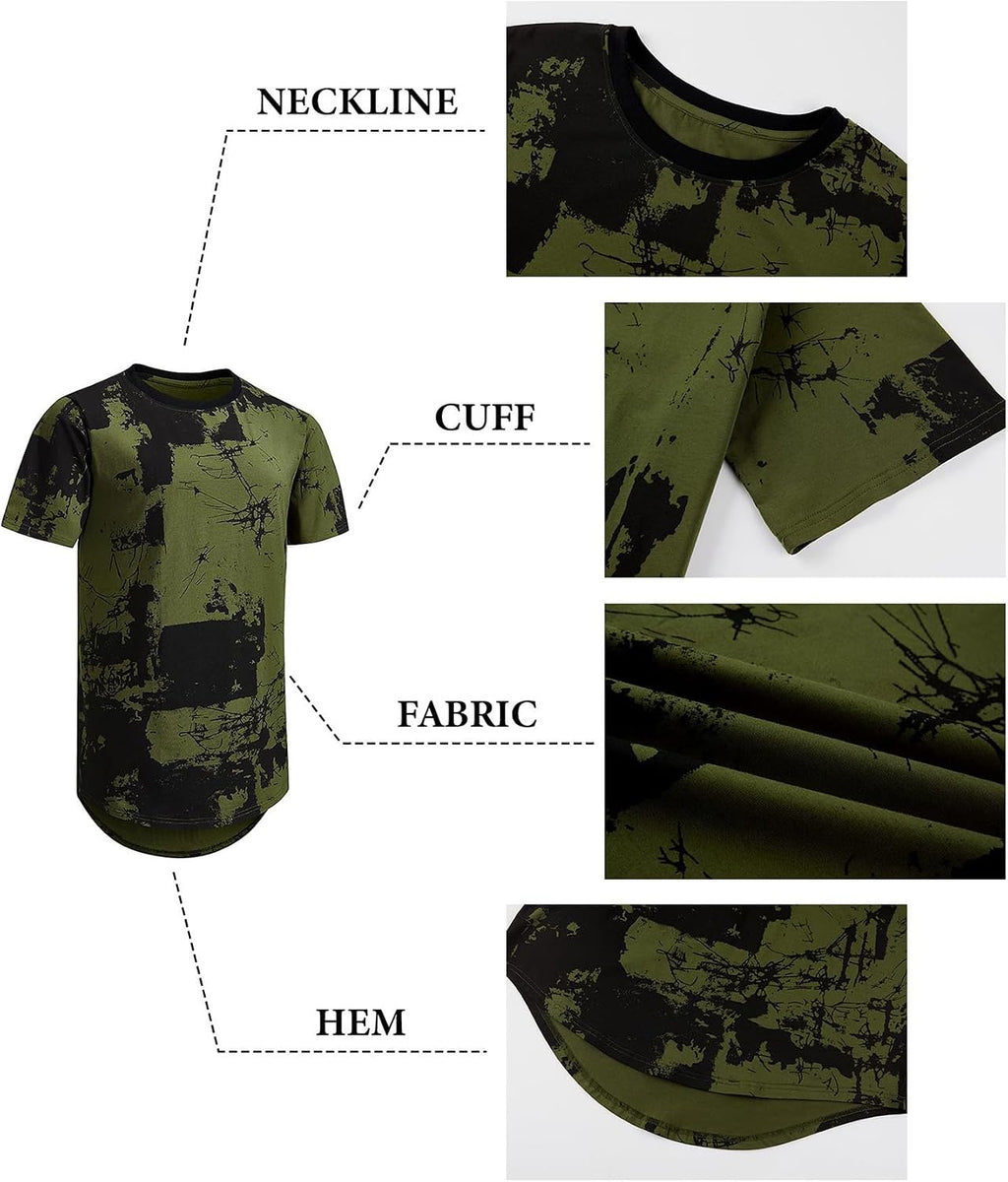 comefohome Män T-shirts grafiskt mode t-shirt Storbritannien vardaglig kortärmad t-shirt toppar hipster hip hop t-shirts cool skjorta