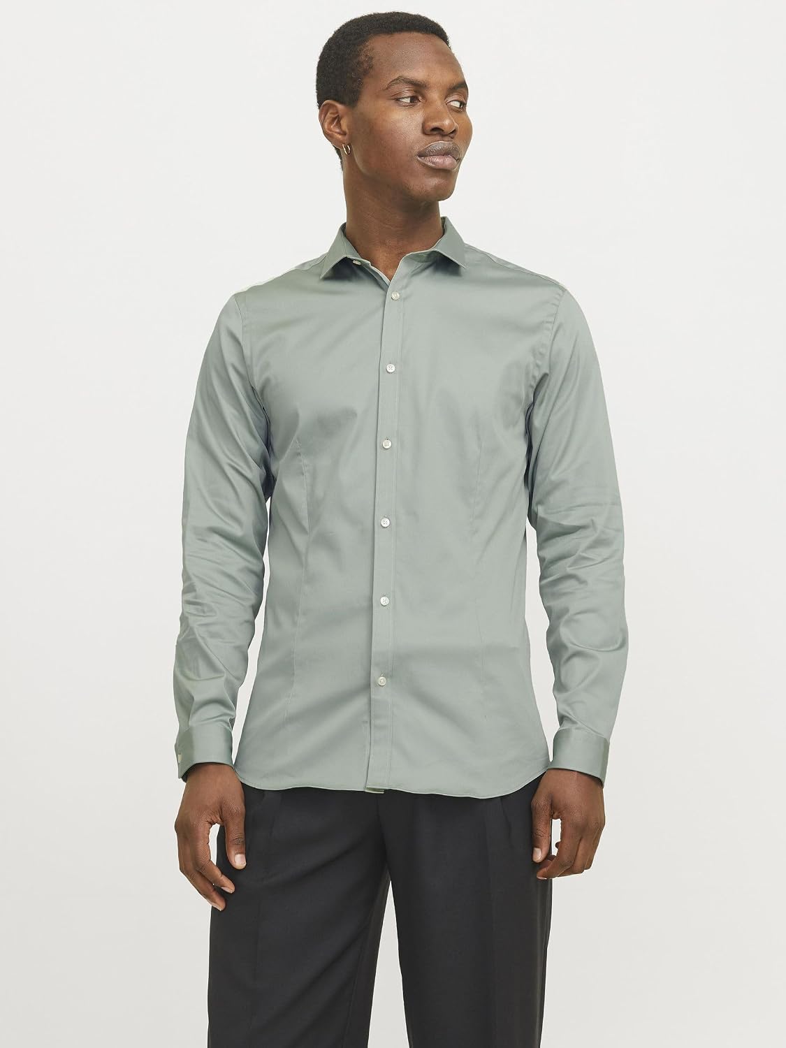 JACK & JONES herr Jjprparma skjorta L/S Noos JJPRPARMA SHIRT L/S NOOS (1-pack)