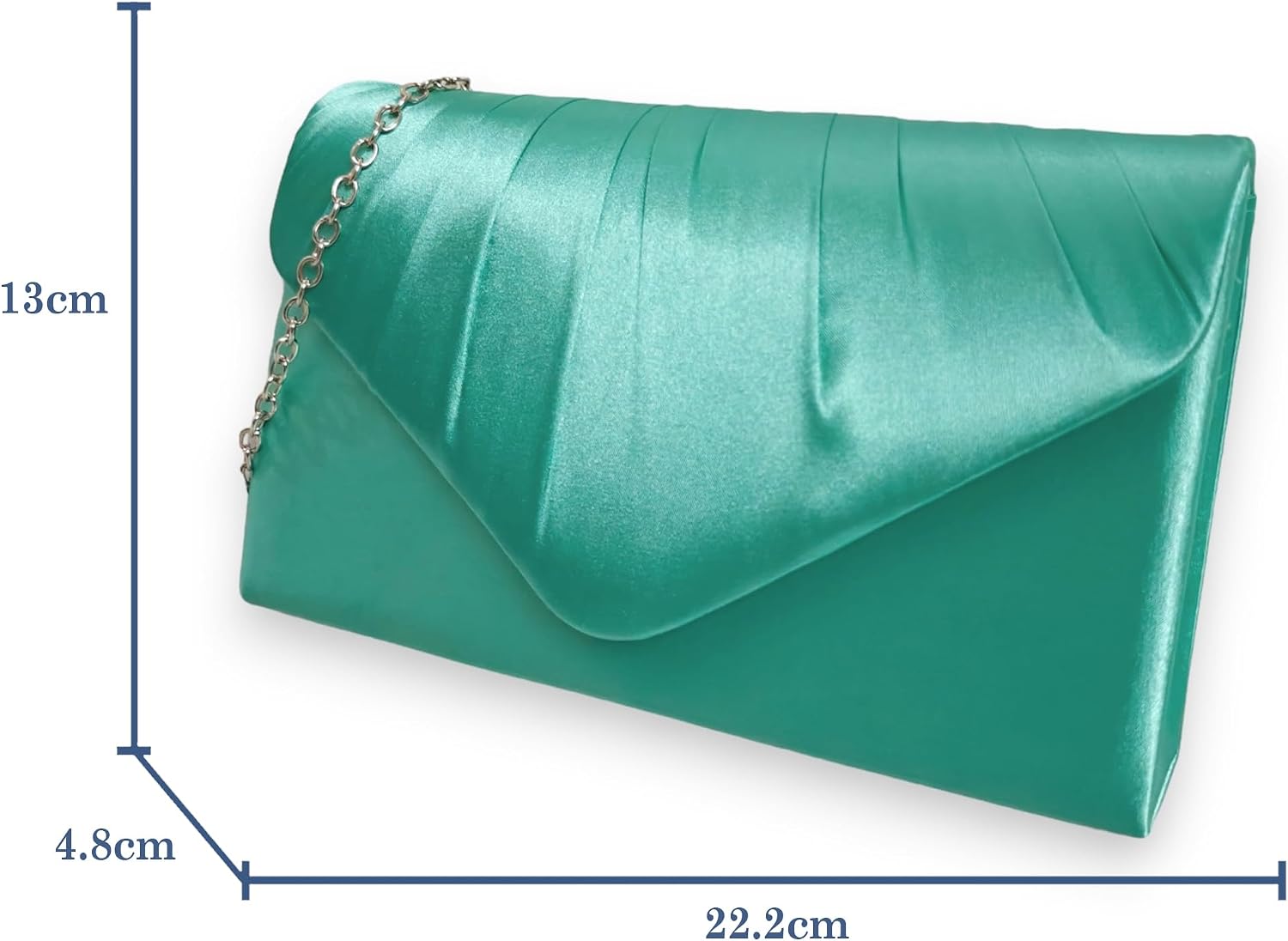 fi9® DAMER SATIN PARTY BORD BRIDAL EVENING CLUTCH HANDVÄSKA Handväska