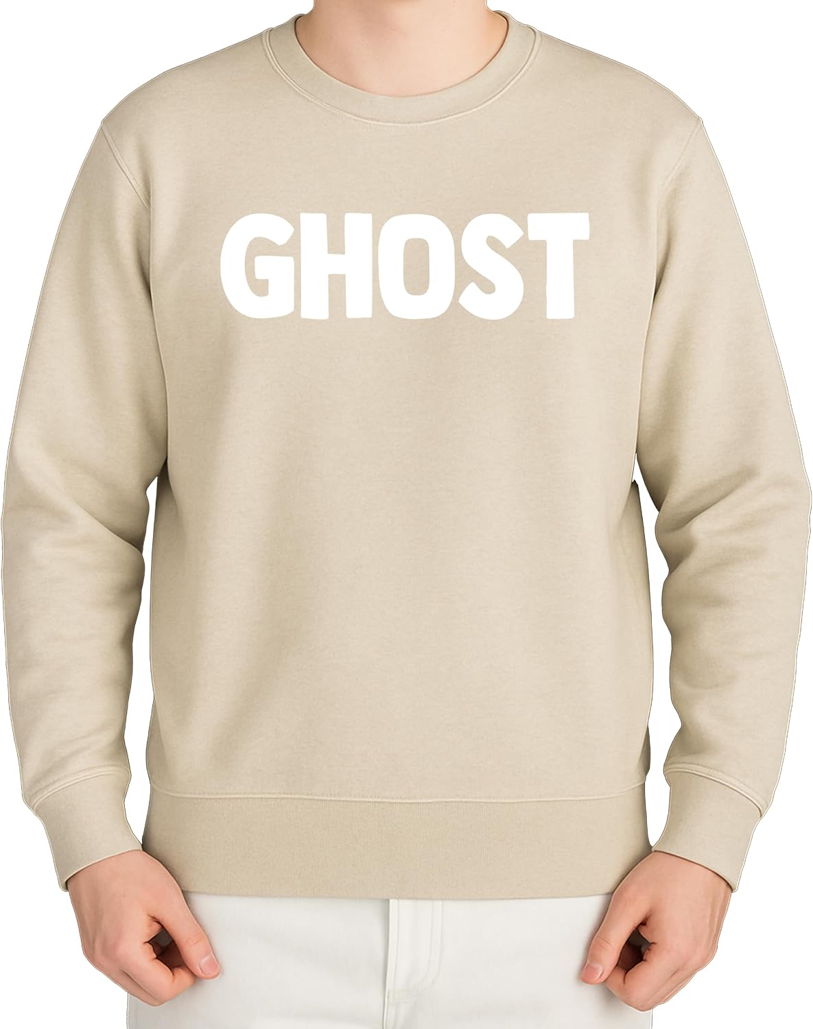 Ghost Malone – rolig halloween rapsdesign med ordspel, perfekt motiv för musikfans, spökvänner och hiphop-älskare tröja