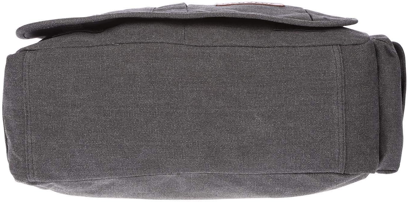 Christian Wippermann stor XL herr dam väska axelväska kanvas Messenger Bag