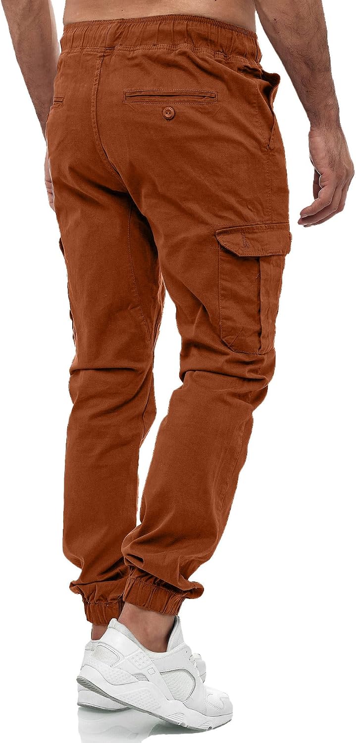 Tazzio cargobyxor herr, cargobyxor, joggingbyxor, chinos, normal passform, jeans 16610