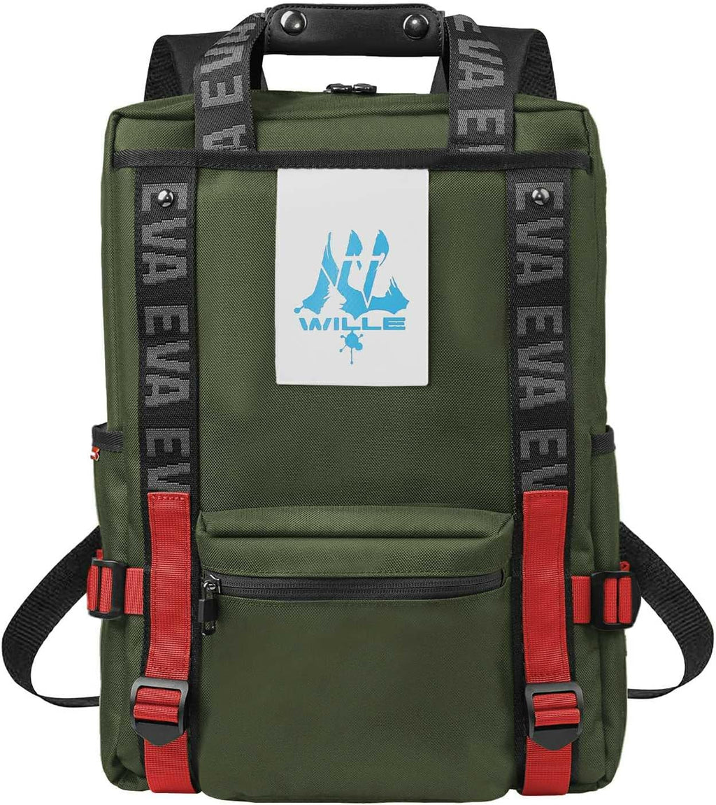 FIREFIRST x RADIO EVA - Evangelion Ryggsäck med laptopfack 15,6 tum Skolryggsäck