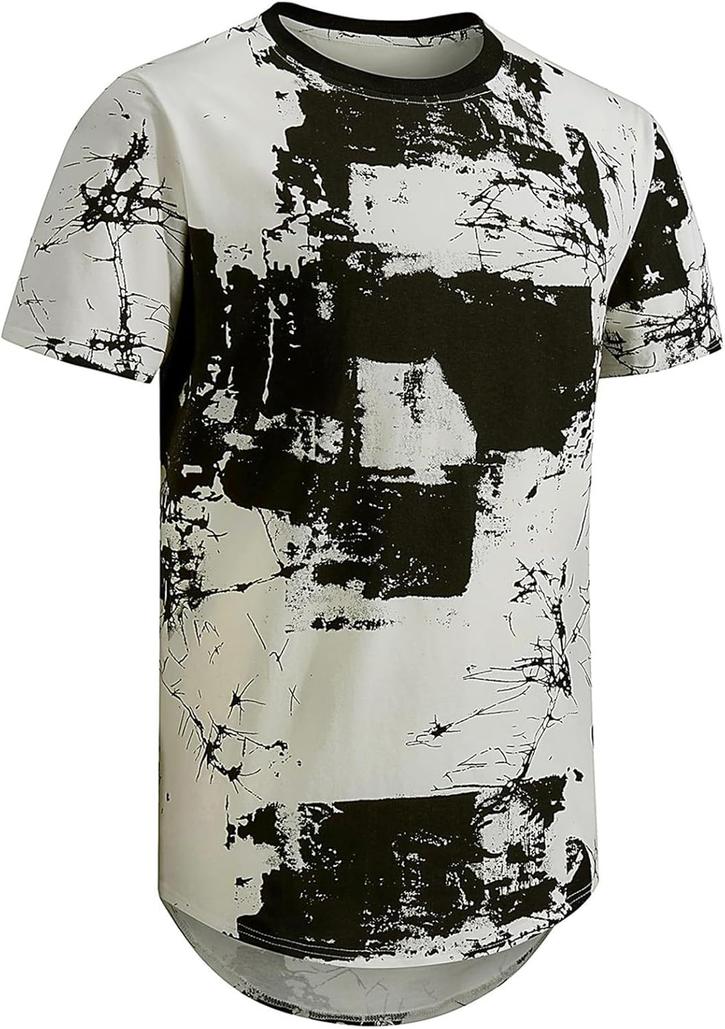comefohome Män T-shirts grafiskt mode t-shirt Storbritannien vardaglig kortärmad t-shirt toppar hipster hip hop t-shirts cool skjorta