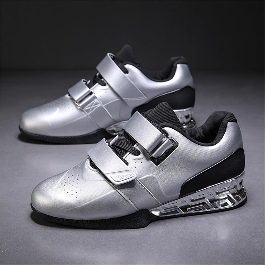 Tyngdlyftningsskor för män, Styrkelyft Bodybuilding Squat Skor Gym Cross Trainers Skor