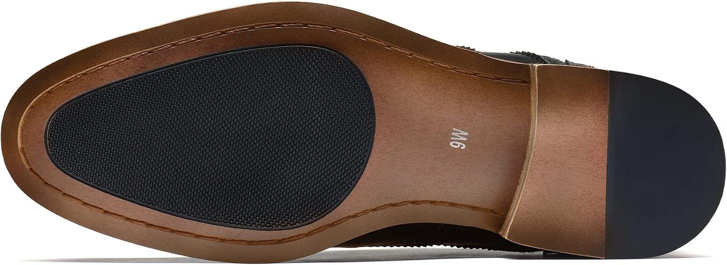 Bruno Marc Klassiska Oxfords formella finskor för män Brogues Derbys Louis