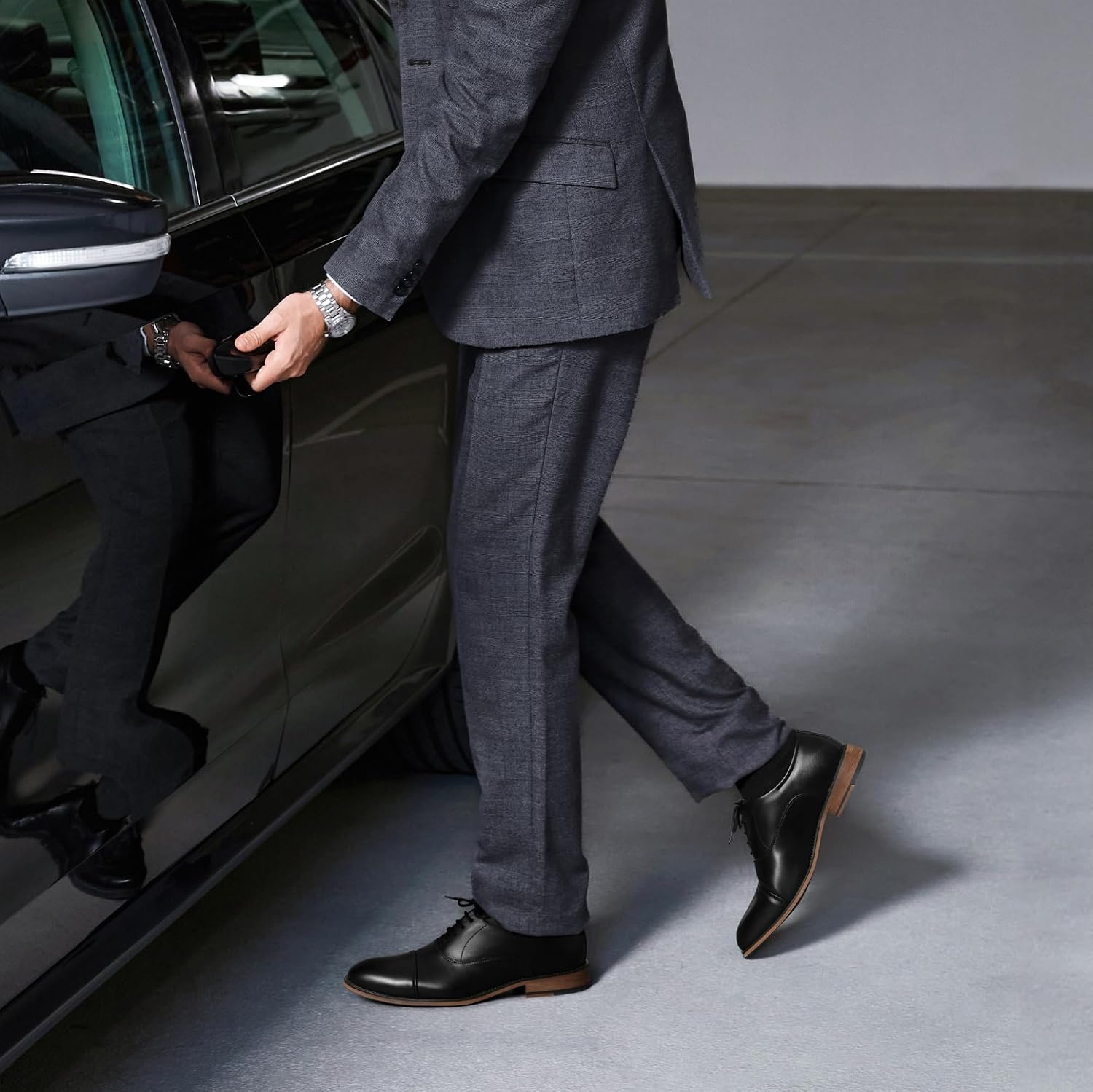 Bruno Marc Klassiska Oxfords formella finskor för män Brogues Derbys Louis