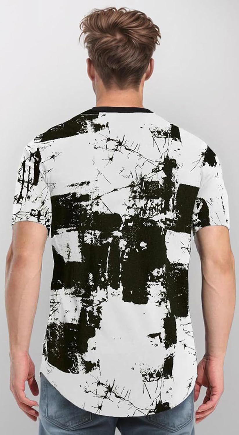 comefohome Män T-shirts grafiskt mode t-shirt Storbritannien vardaglig kortärmad t-shirt toppar hipster hip hop t-shirts cool skjorta