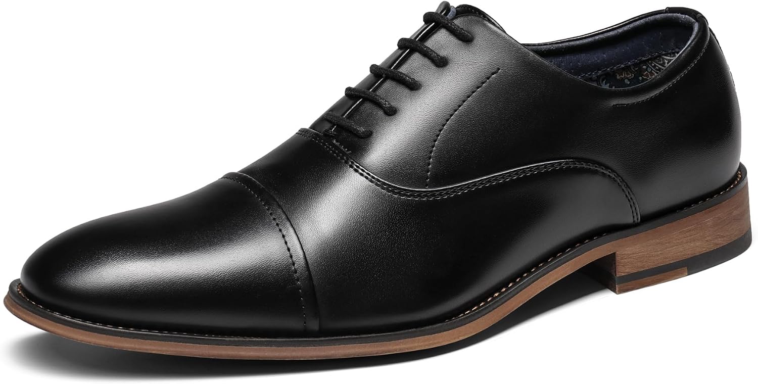 Bruno Marc Klassiska Oxfords formella finskor för män Brogues Derbys Louis