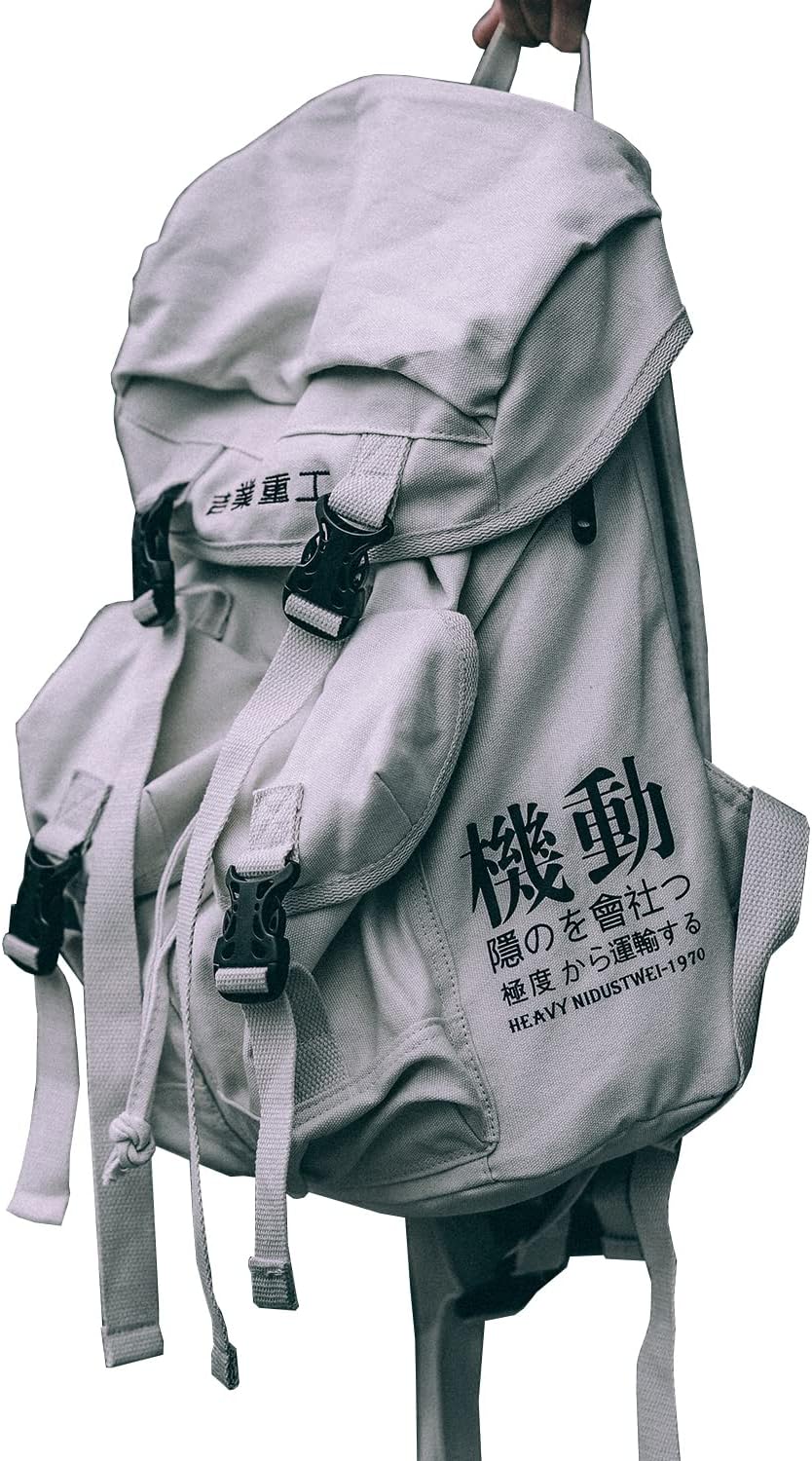 MFCT Techwear Ryggsäck för män, japansk väska