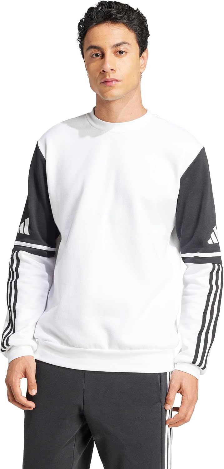 adidas herr Squadra25 Sweat Crew Sweatshirt, white, XL