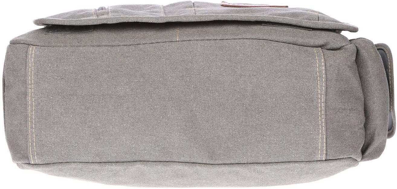 Christian Wippermann stor XL herr dam väska axelväska kanvas Messenger Bag