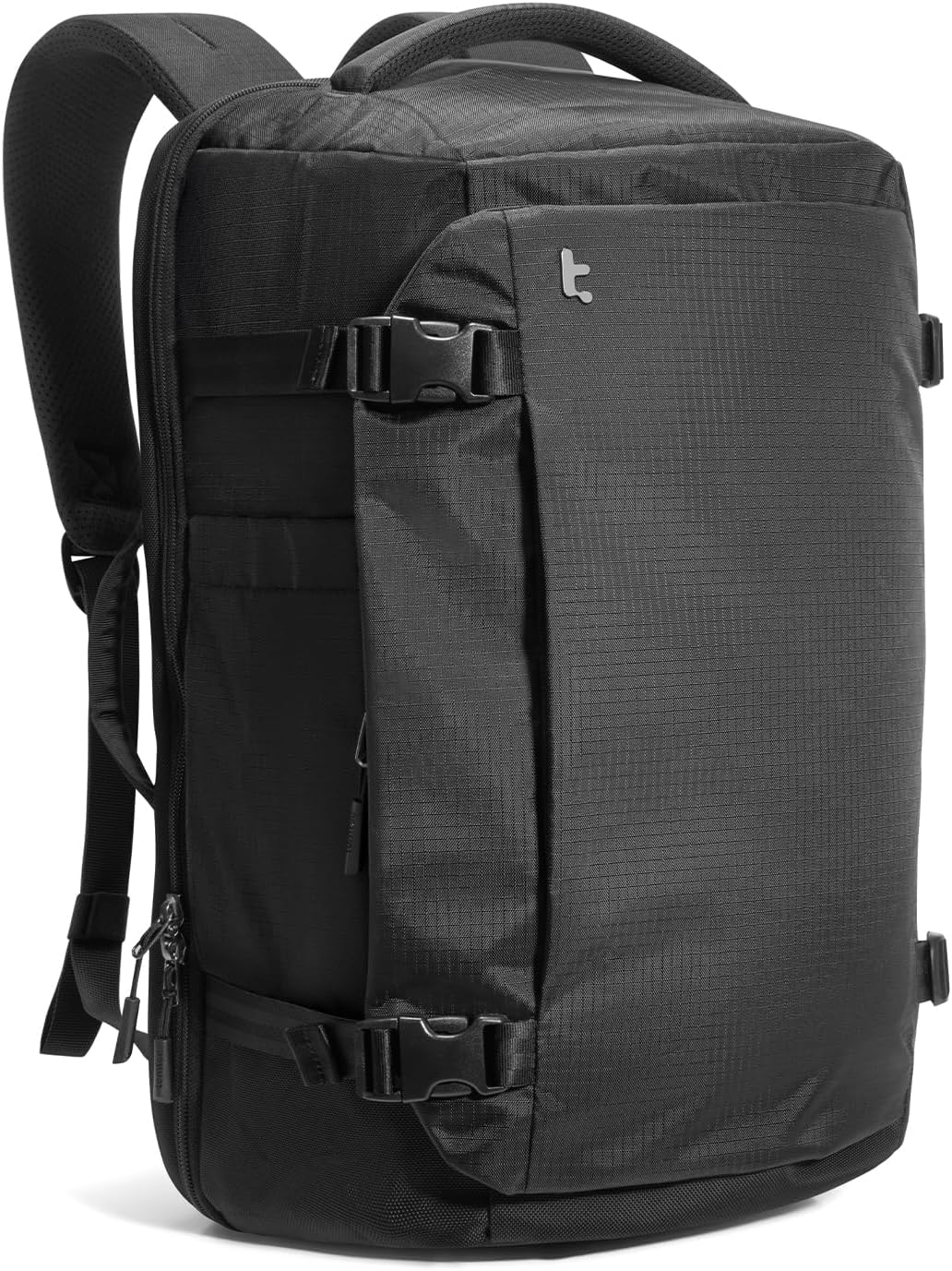tomtoc 40L Reseryggsäck, TSA-vänlig handbagage-ryggsäck Reseryggsäck för 15,6-17 tums bärbar dator, flyggodkänd ombordstigning Vattenavvisande kabinryggsäck för resor Weekender Trip