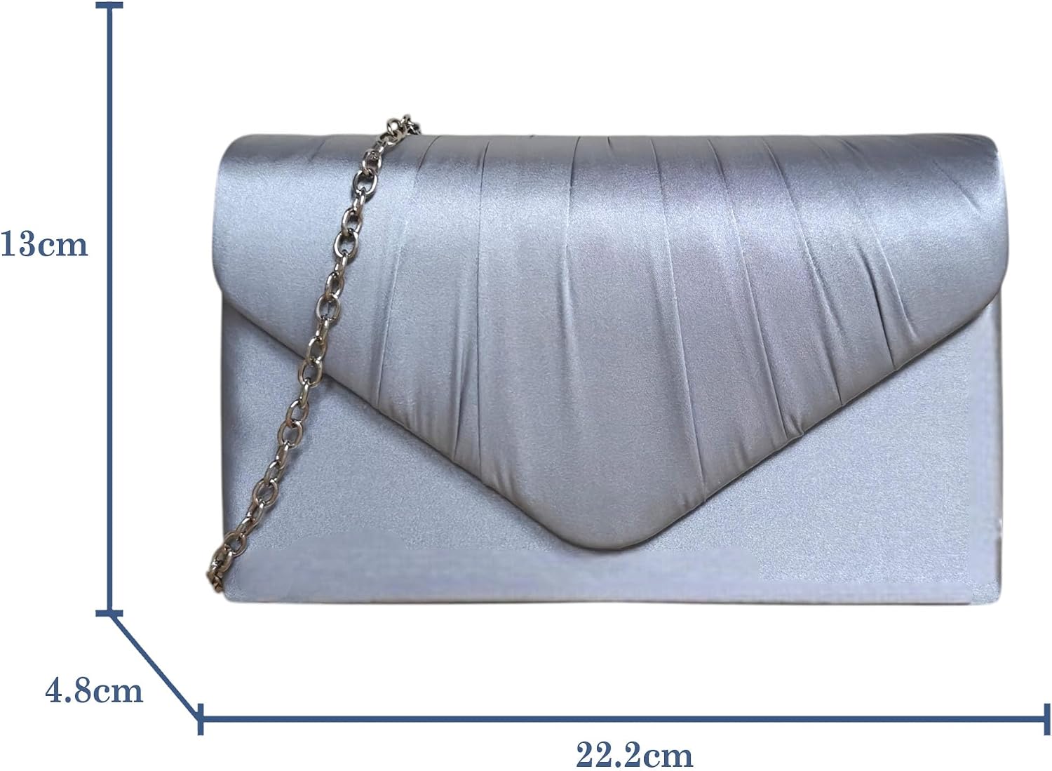 fi9® DAMER SATIN PARTY BORD BRIDAL EVENING CLUTCH HANDVÄSKA Handväska