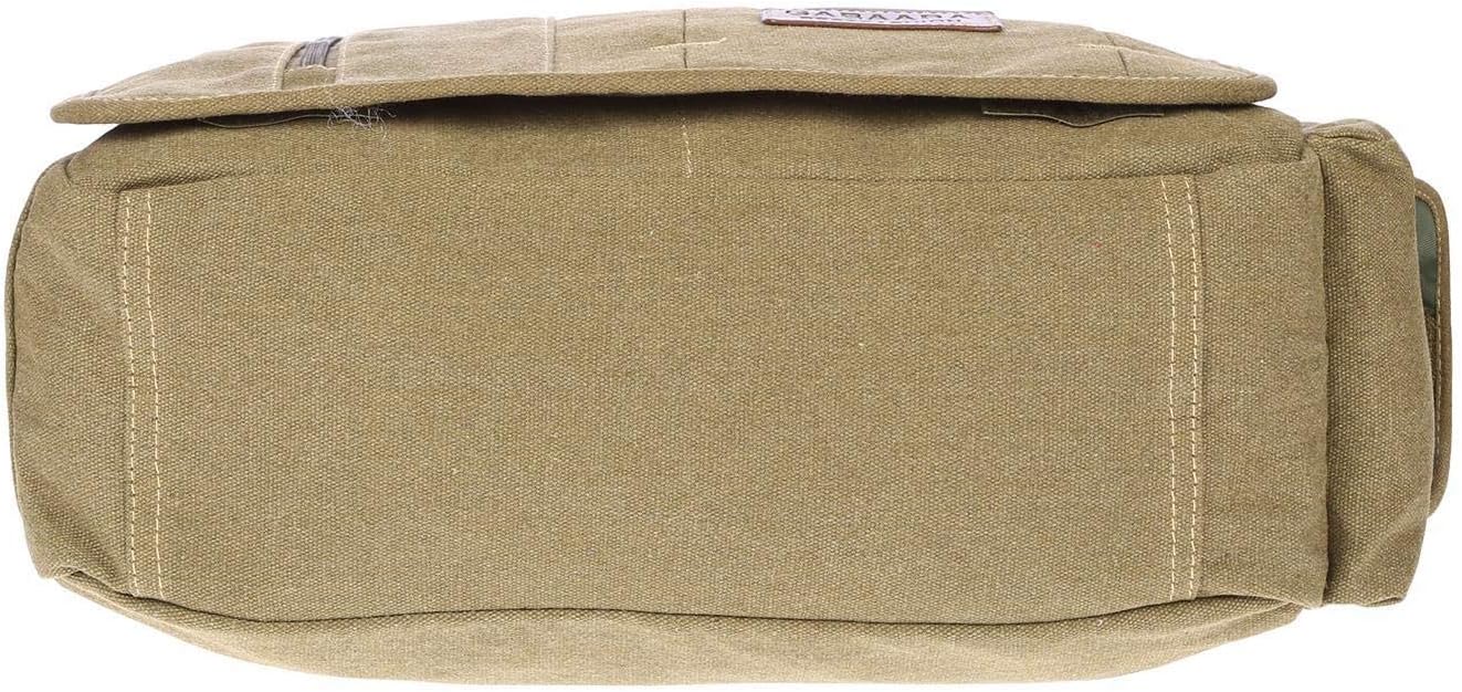 Christian Wippermann stor XL herr dam väska axelväska kanvas Messenger Bag