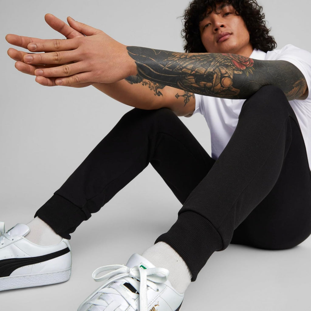 PUMA herr Stickade byxor Ess logo byxor Tr Cl