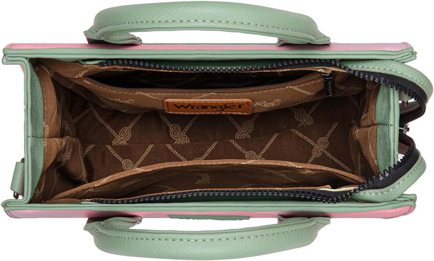 Montana West Wrangler Tote Bag for Women Zipper Shoulder Handbag toteväskor