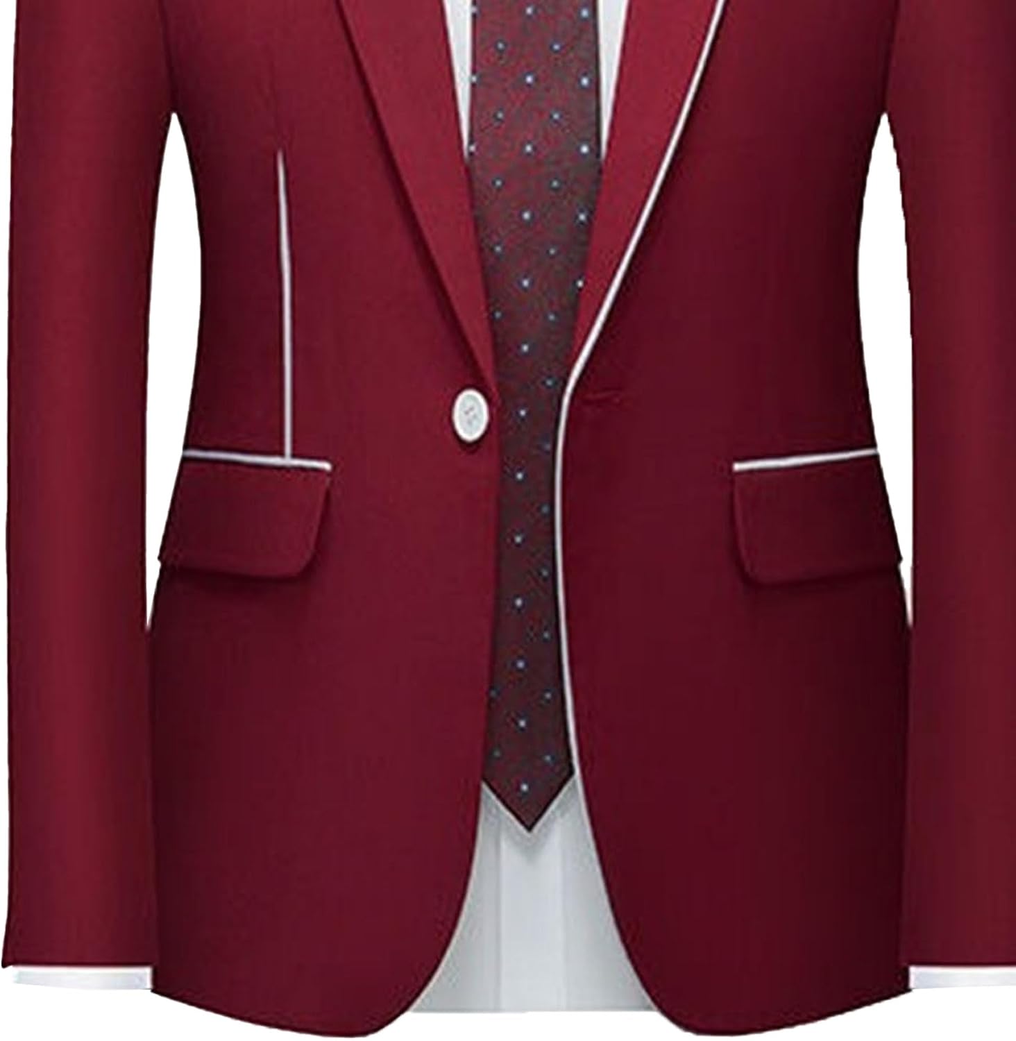 Herr smal passform koreansk trend blazer lätt hemkomst daglig sportrock en knapp smal passform kostymjackor