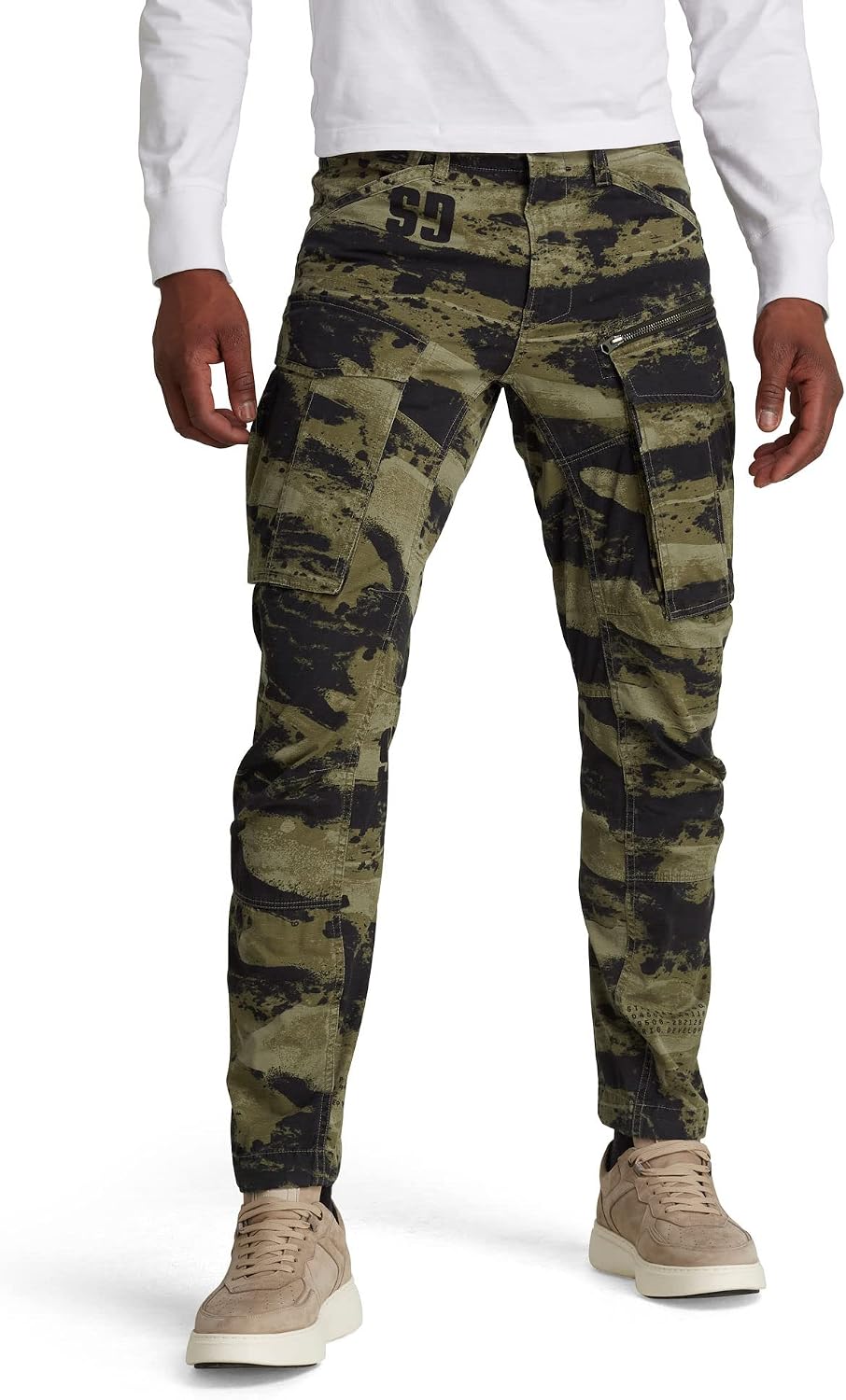 G-STAR RAW herr Byxor Rovic Zip 3d Straight Tapered