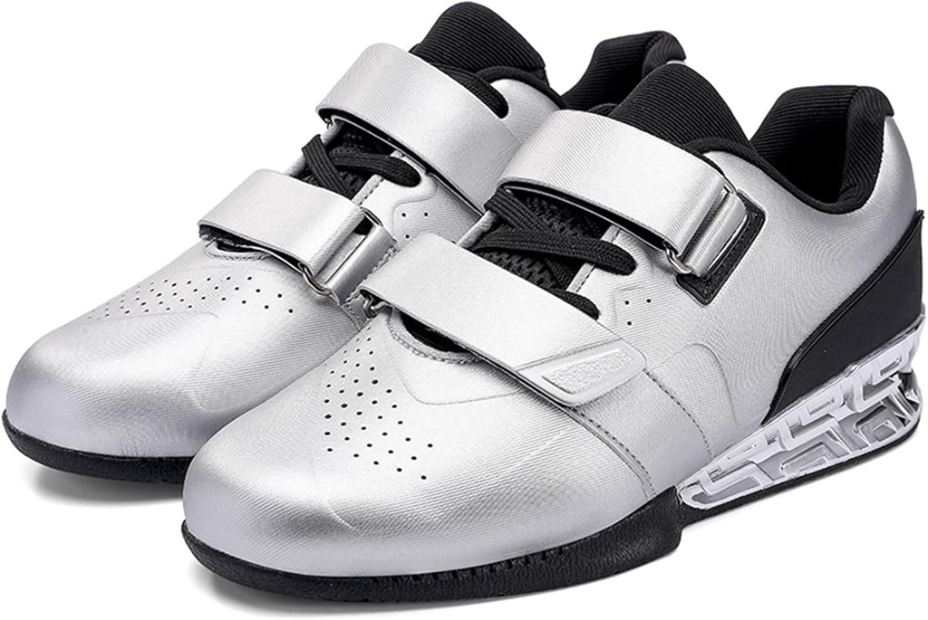 Tyngdlyftningsskor för män, Styrkelyft Bodybuilding Squat Skor Gym Cross Trainers Skor