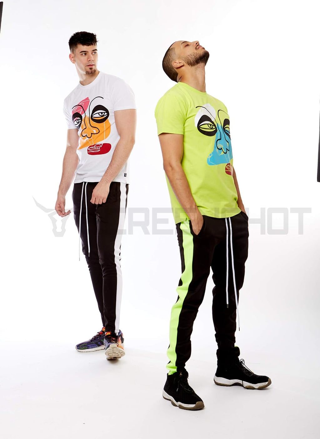 SCREENSHOT Herr Hip Hop Premium Slim Fit Track Byxor
