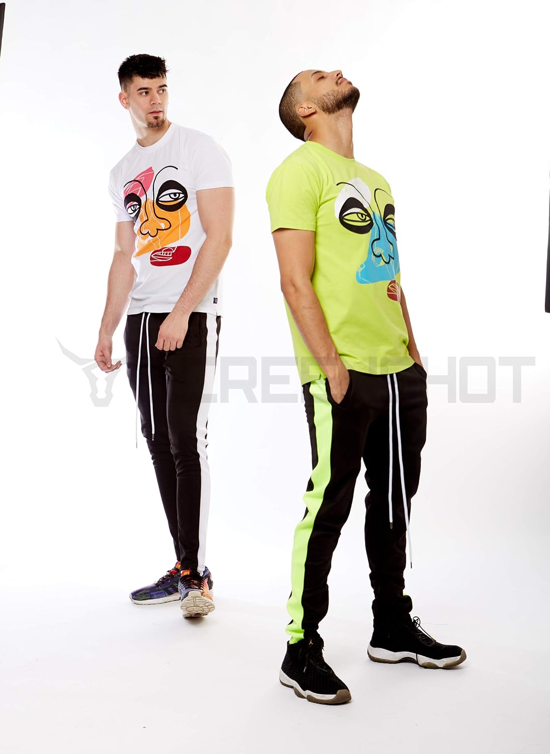 SCREENSHOT Herr Hip Hop Premium Slim Fit Track Byxor