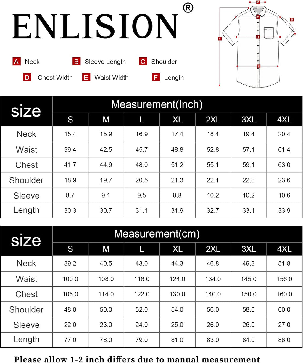 Enlision Funky Hawaii-skjorta för män, kortärmad, fritid, Hawaii-skjorta, tryck, ananas palmer, blommor, ledig, unisex, Hawaii-skjorta med framficka, S-2XL