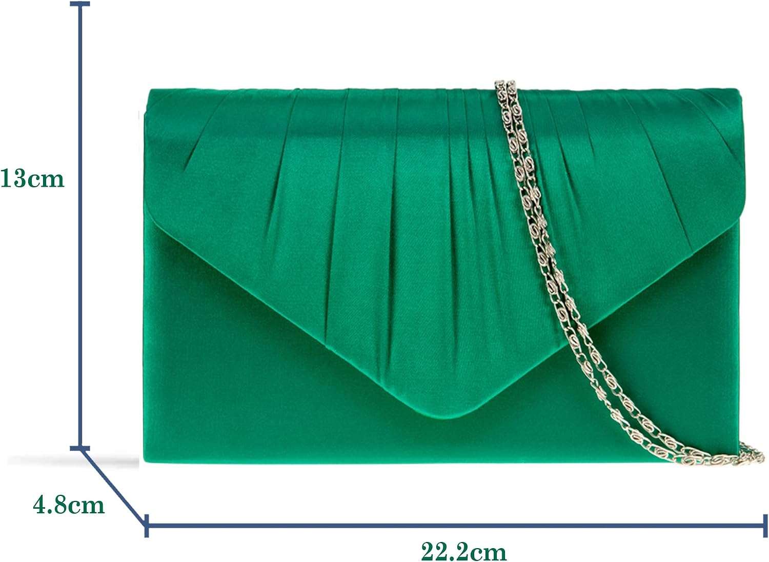 fi9® DAMER SATIN PARTY BORD BRIDAL EVENING CLUTCH HANDVÄSKA Handväska