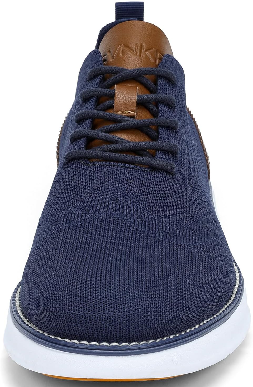 SVNKE mäns Oxfordskor formella promenadskor finskor klassiska halkfria business vardagsskor snörning lätt sneaker