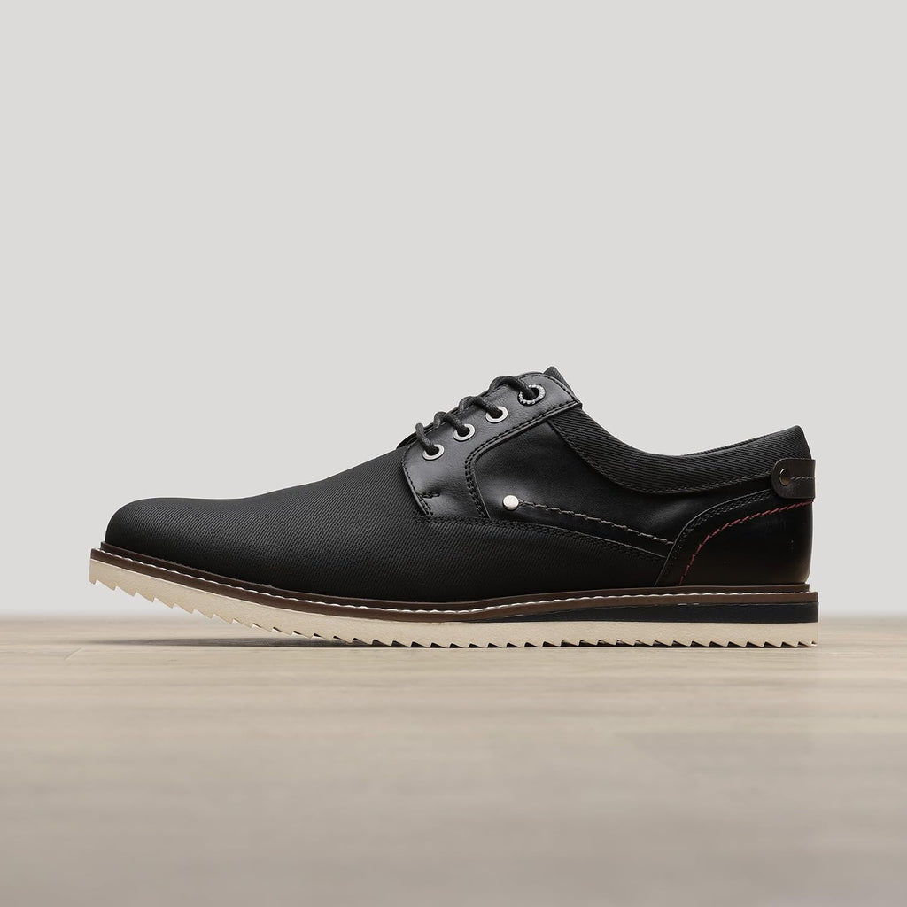 Bruno Marc Herr lågskor med snörning affärsklädsel fritidsskor Oxfords Derby Casual läderskor
