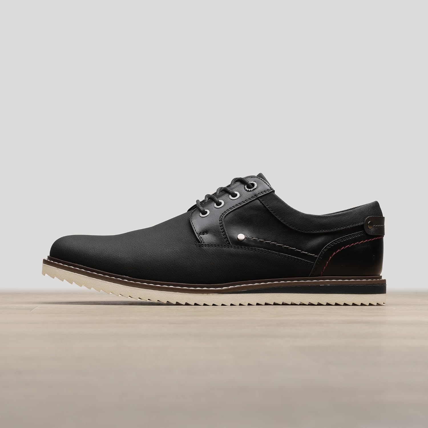 Bruno Marc Herr lågskor med snörning affärsklädsel fritidsskor Oxfords Derby Casual läderskor