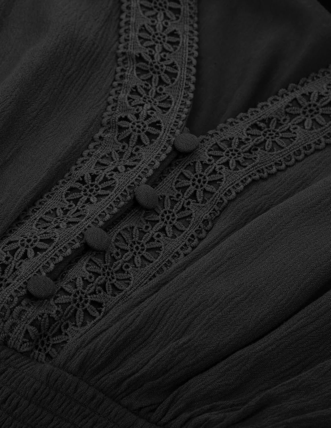 Scarlet darkness kvinnor renässans toppar spets v-ringad lykta ärm smockad blus