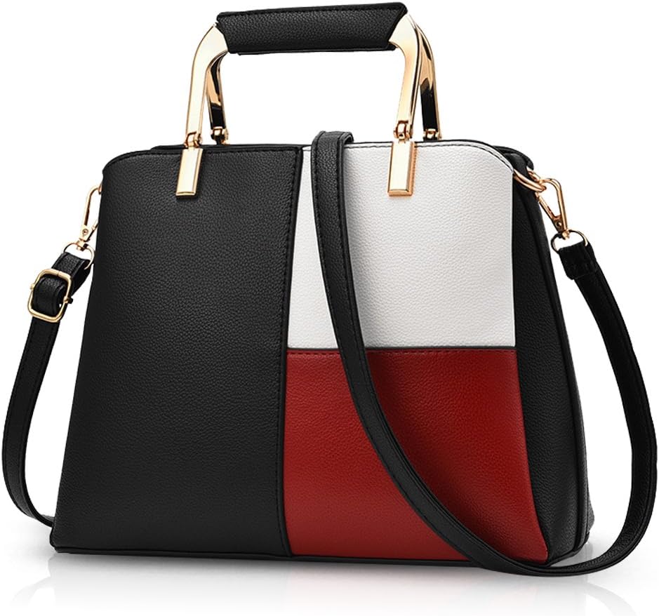 NICOLE&DORIS Dam axelväskor enkel axelväska crossbody messengerväska väska all satchel väska för dam PU läder