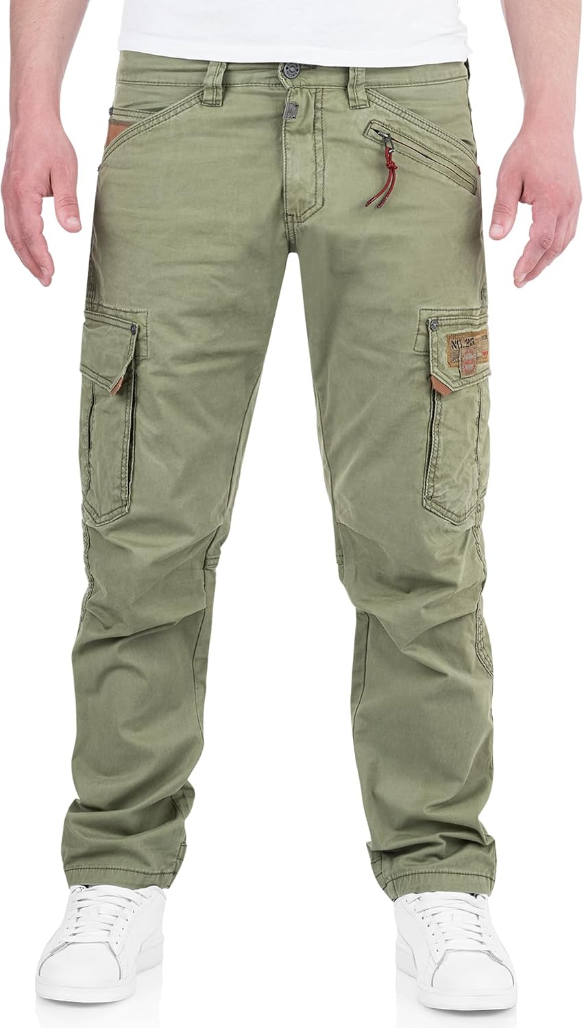 Timezone RogerTZ Roger herrbyxor, cargobyxor, casual, modern