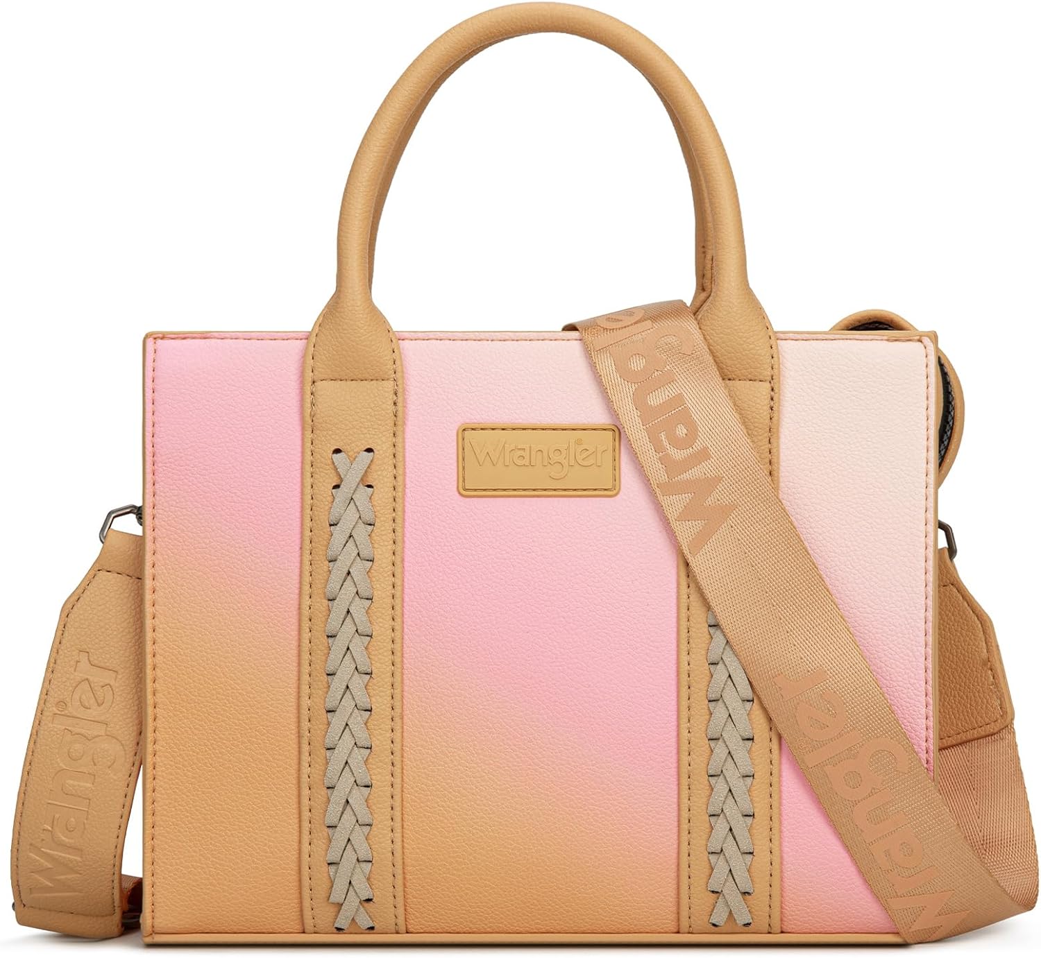 Montana West Wrangler Tote Bag for Women Zipper Shoulder Handbag toteväskor