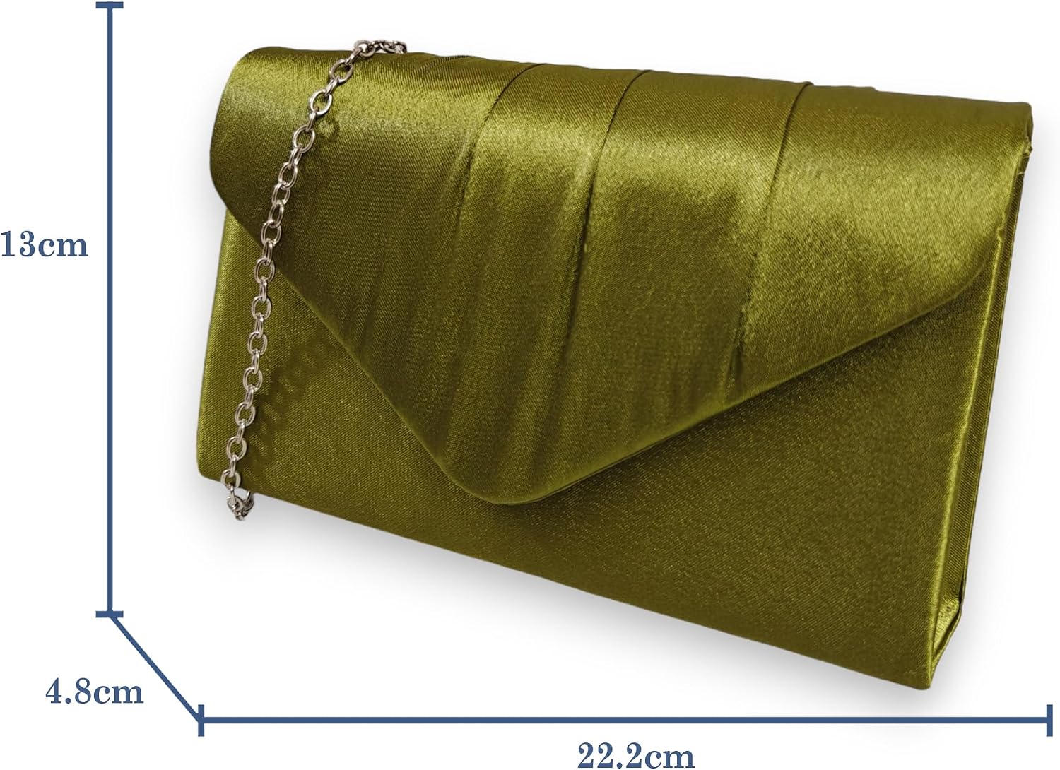 fi9® DAMER SATIN PARTY BORD BRIDAL EVENING CLUTCH HANDVÄSKA Handväska